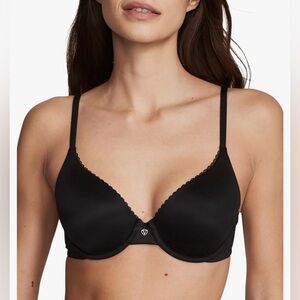 Body By Victoria Lightly Lined Demi Bra, 32B, Black